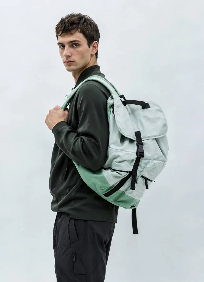 STONE ISLAND CANVAS BACKPACK